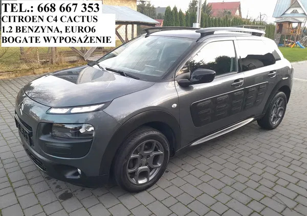 citroen c4 cactus michałowo Citroen C4 Cactus cena 37700 przebieg: 104000, rok produkcji 2016 z Michałowo